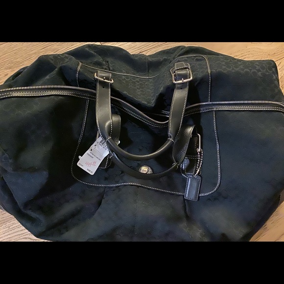 Large coach travel duffel bag - Picture 2 of 6